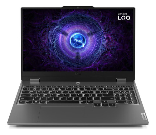 Notebook Gamer Lenovo Loq Ci5 Rtx2050 15.6 512gb 8gb W11 Cor Storm grey