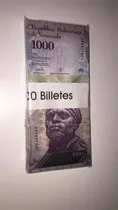 Comprar Paca De Billetes Reposición Unc 1.000 Bsf Marzo 2017