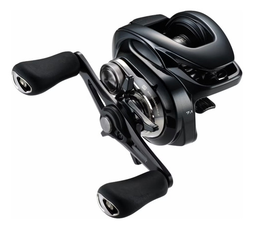 Nova Carretilha Shimano Metanium Dc 71 Xg - 2024 Cor Cinza-escuro Lado Da Manivela Direito