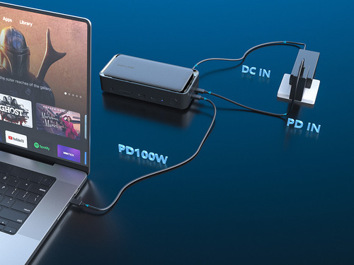 Hub Usb-c Displaylink 3x Monitores Hdmi/dp 4k - Wavlink