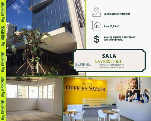 Imagem 1 de 30 de Salas À Venda, 66 M² - Savassi - Belo Horizonte/mg - Sa0122