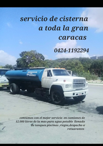 Servicio De Agua En Camiones Cisterna