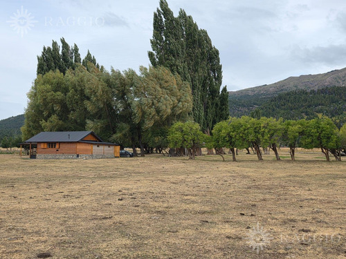 Terreno De 2 Ha Frente A Costa De Río, Con Casa De 56 M2, Villa Lago Rivadavia, Cholila (cr-159)
