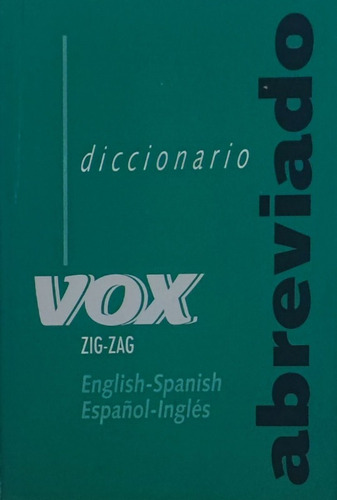 Dicionario Abreviado Ingles Español