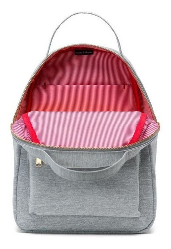 Mochila Herschel Nova X-small Light Grey Crosshat De Mujer