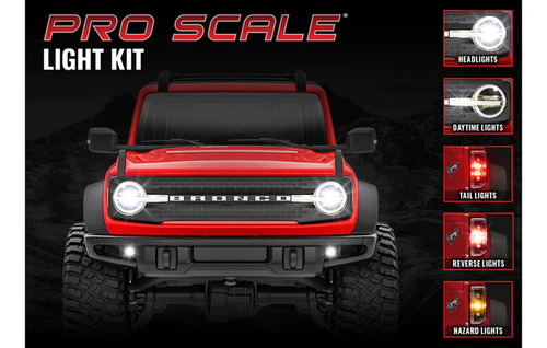 Trx-4m Bronco Juego De Luces, Tra9783