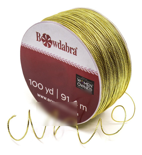 Combo Para Hacer Arcos Máquina Y Alambre Dorado 100 Yardas