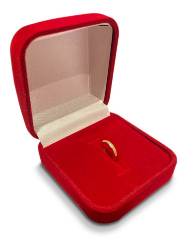 Piercing Hélix Cartilagem Argola Ouro 18k Com Zircônias Mod2 Cor Dourado