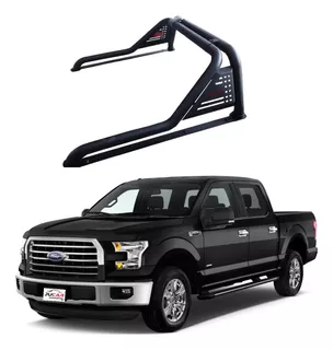 Roll Bar Mt C/pasamanos Y Stop Bronx Ford F150 Lobo 15-22