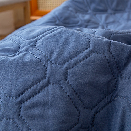 Cubre Colchon Impermeable 3 Capas Funda Almohada Matrimonial
