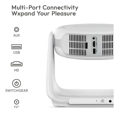 Projetor Inteligente Vevshao A10 Com Resolução 4k E Wifi 5g