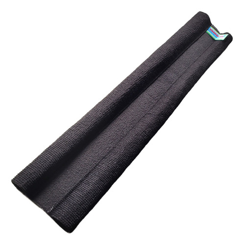 Zócalo Puerta Doble Rollo Alfombra 80cm Danforth Negro Negro