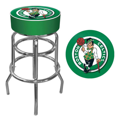 Nba Boston Celtics - Taburete Giratorio Acolchado