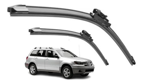 Plumas Limpiaparabrisas Mitsubishi Outlander 2003 Al 2006