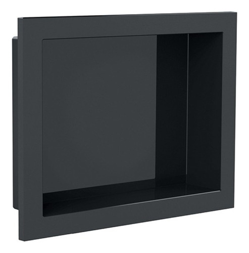 Nicho Para Baño De Embutir Negro 30 X 40 