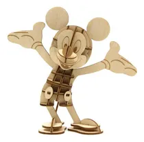 Comprar Rompecabezas 4d Mickey Mouse | Modelo De Madera | Incredibuilds | Libro En Inglés De Regalo | Figura Coleccionable | Ideal Regalo De Mickey Mouse | Rompecabezas 3d | 42 Piezas