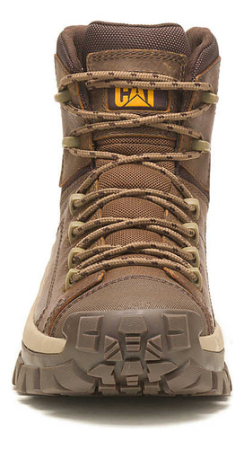Botín Caterpillar Invader Hiker Wp Cuero Nobuck Dark Browm