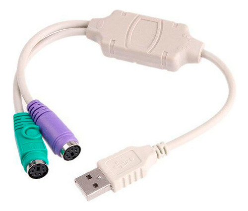 Adaptador Usb 2.0 A Ps2 25 Cm