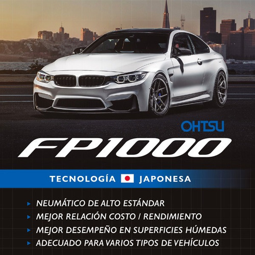 Neumatico Ohtsu Fp1000 195/55 R15 85v By Dunlop
