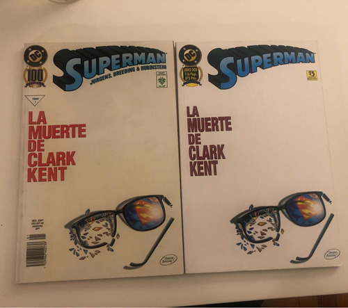 Superman: La Muerte De Clark Kent Completa  (tomó 1-2)