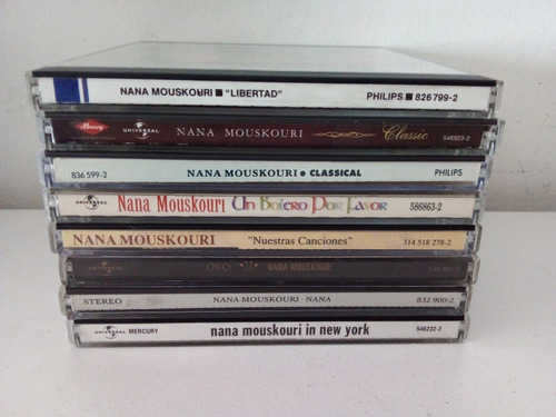 Lote De 8 Cds Nana Mouskouri Oferta!