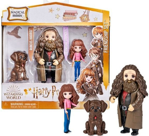 Harry Potter - Friendship Set - Playset  Hermione Y Hagrid 