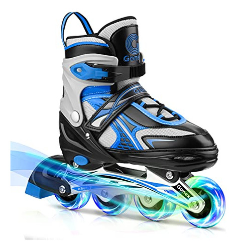 Inline Skates For Girls Boys Kids, Adjustable Skates Ou...