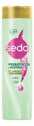 Shampoo Seda Força E Crescimento Prebióticos + Biotina 325ml
