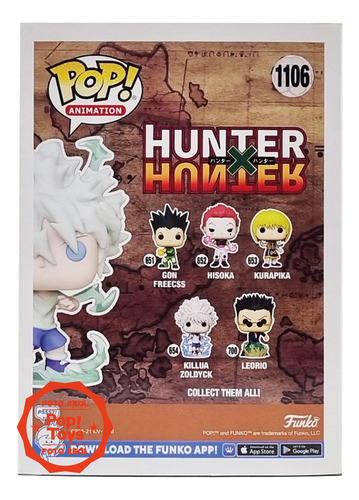 Funko Pop - Hunter X Hunter - Killua Zoldyck No. 1106