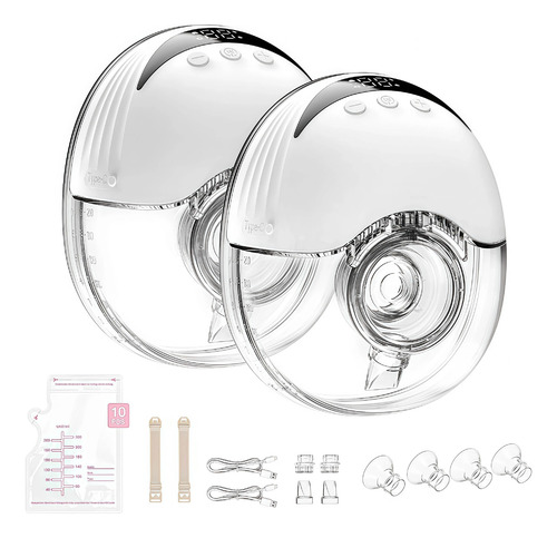Extractor De Leche Electrico Portátil Manos Libres 2 Pcs