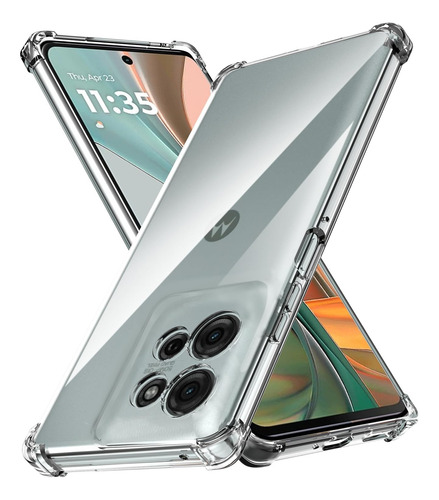 Funda Airbag Tpu Antigolpe Para Motorola Moto G54 G75 G84 Transparente G75