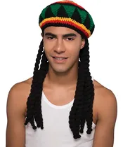 Comprar Gorro Jamaiquino Rastafari Rasta Bob Marley Reggae Dreadlock Color Negro