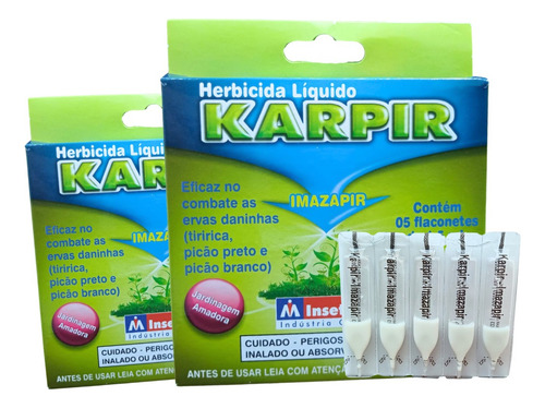 2x Elimina Mato Seletivo Super Concentrado Rende 10l Karpir