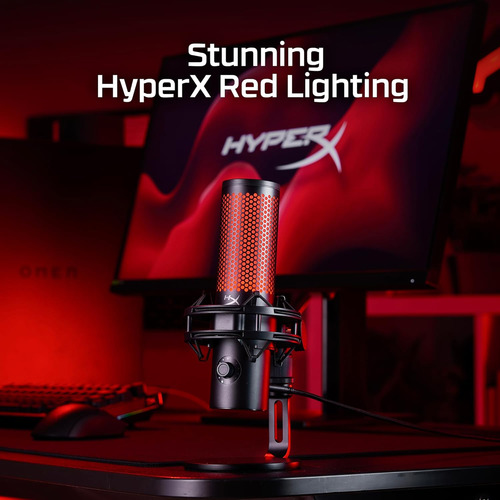 Micrófono Usb Hyperx Quadcast 2 For Games, Streaming...