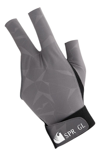 Guante De Billar De , Guante Elástico Antideslizante, Gris