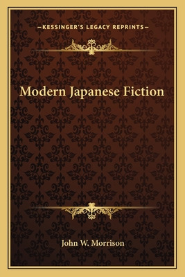 Libro Modern Japanese Fiction - Morrison, John W.