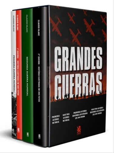 Biblioteca Grandes Guerras - Box Com 4 Livros