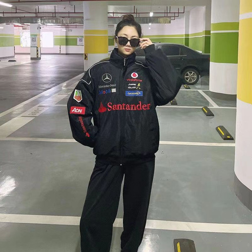 Chaqueta Traje Carreras De F1 Informal Con Bordado Completo