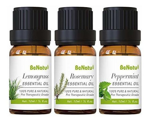 Aromaterapia Aceites - Peppermint Essential Oils Set (with L