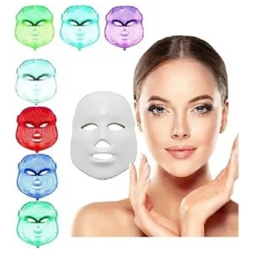 Máscara Fototerapia Facial 7 Colores