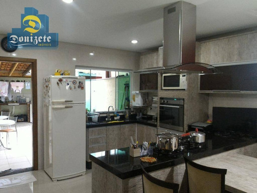Sobrado À Venda, 203 M² Por R$ 949.000,00 - Vila Assunção - Santo André/sp - So1799