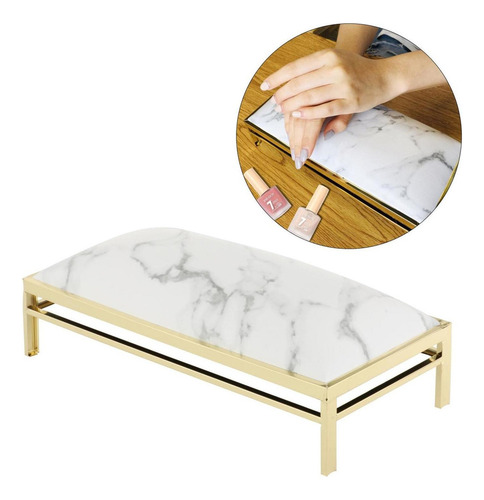 Soporte De Mano Para Cojín De Uñas Mesa De Manicura