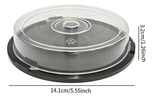 Cubo De Almacenamiento De Cd Vacío, Caja De Cd Organizadora