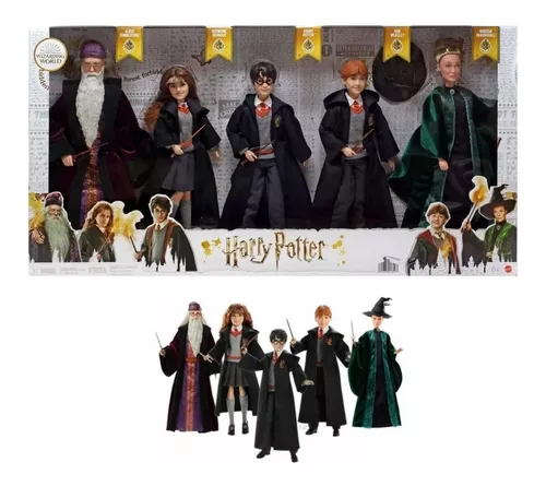 MATTEL: Harry Potter - Set de 5 Figuras de Harry Potter de 10