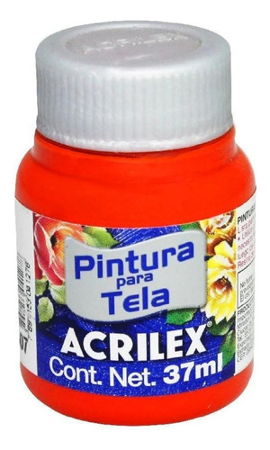 Pintura Tela Mate Acrilex 37ml Acrilica Escoge Color