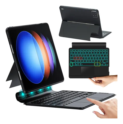 comprar J0p Funda Teclado Táctil Iliminado P\u002Fxiaomi Pad 6s Pro