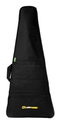 Bag Luxo Acolchoada Para Guitarra Espuma De 9mm