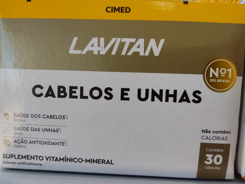 Suplemento Alimentar Cabellos Y Uñas Lavitan Super Oferta 