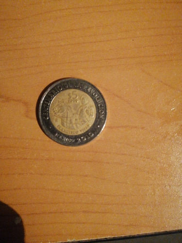 Moneda Conmemorativa De 5 Pesos Francisco Villa 