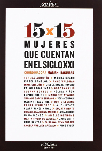 15 X 15 Mujeres Que Cuentan En El Siglo Xxi - Vv.aa